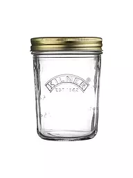KILNER | Einmachglas mit weiter Öffnung 350ml Glas/Metall | Transparent