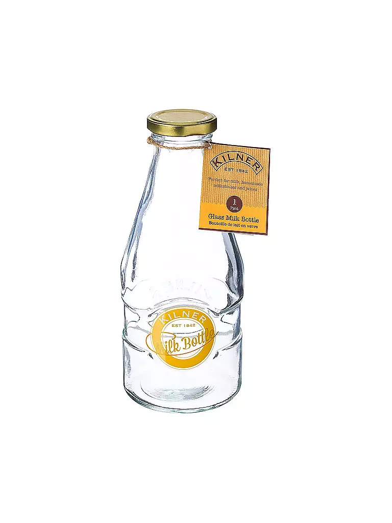 KILNER | Milchflasche 570ml | transparent