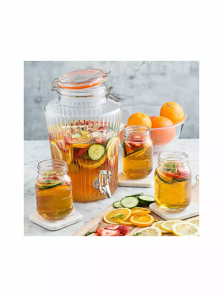 KILNER | Vintage Getränkespender Kilner 5l | transparent