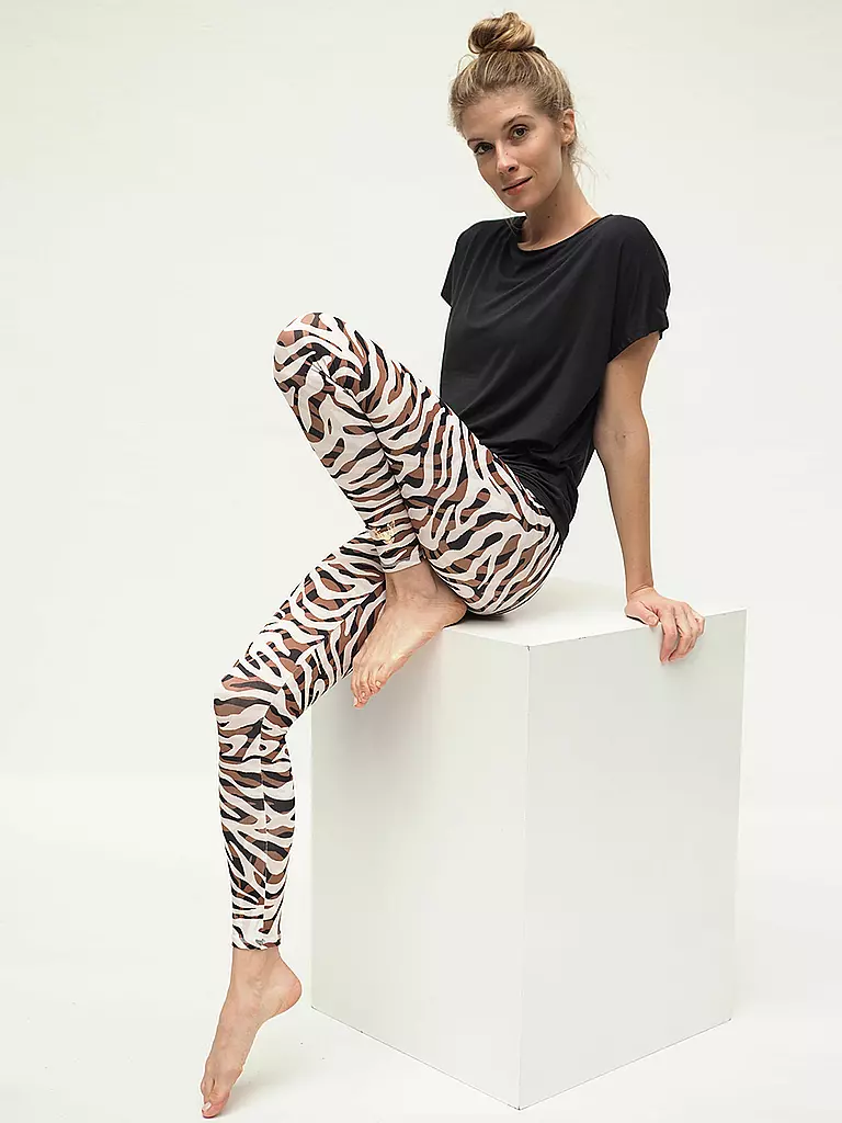 KISMET | Yoga Leggings 7/8 GANGA | braun