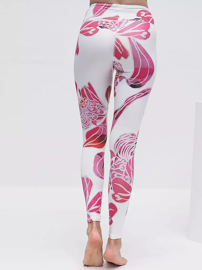 KISMET | Yoga Leggings 7/8 GANGA | weiss