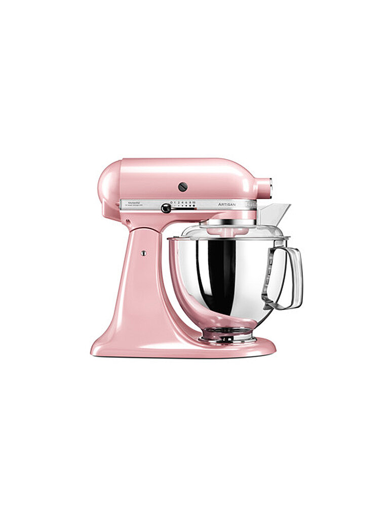 kitchenaid küchenmaschine artisan 175 4,8l 300 watt 5ksm175psesp (seiden pink) rosa
