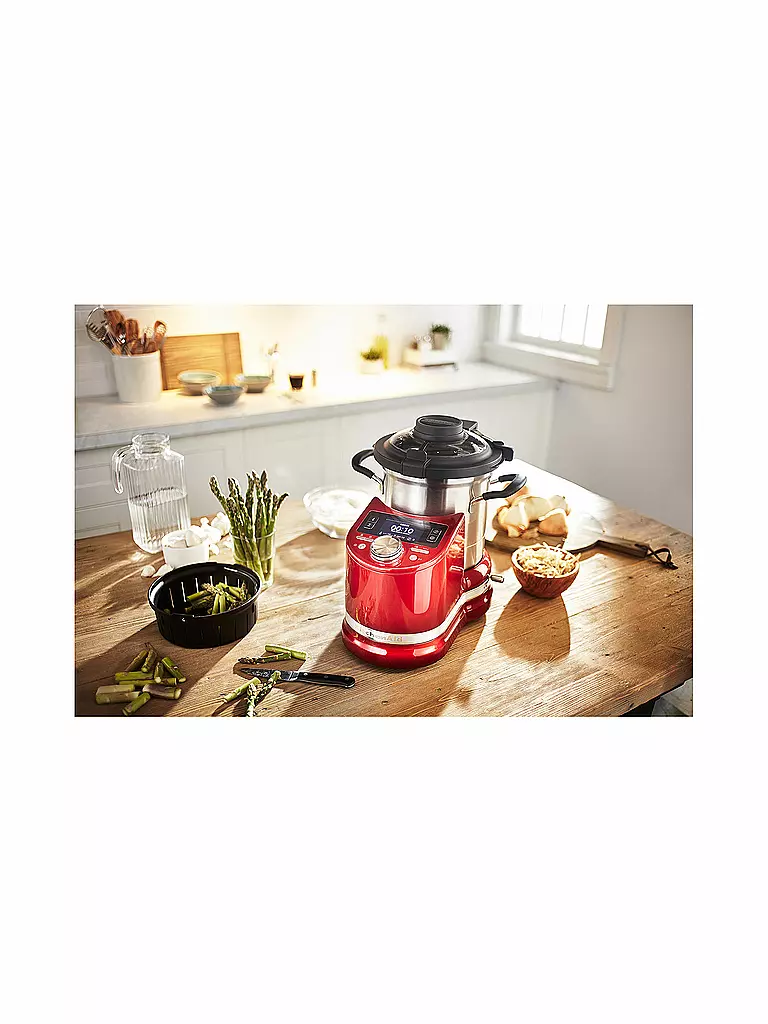 KITCHENAID | Cook Processor mit integrierter Waage Artisan 5KCF0201ECA Liebesapfelrot | rot