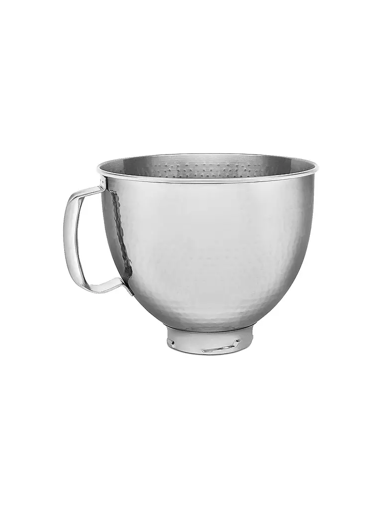 KITCHENAID | Edelstahlschüssel gehämmert 4,8l 5KSM5SSBHM Edelstahl | silber