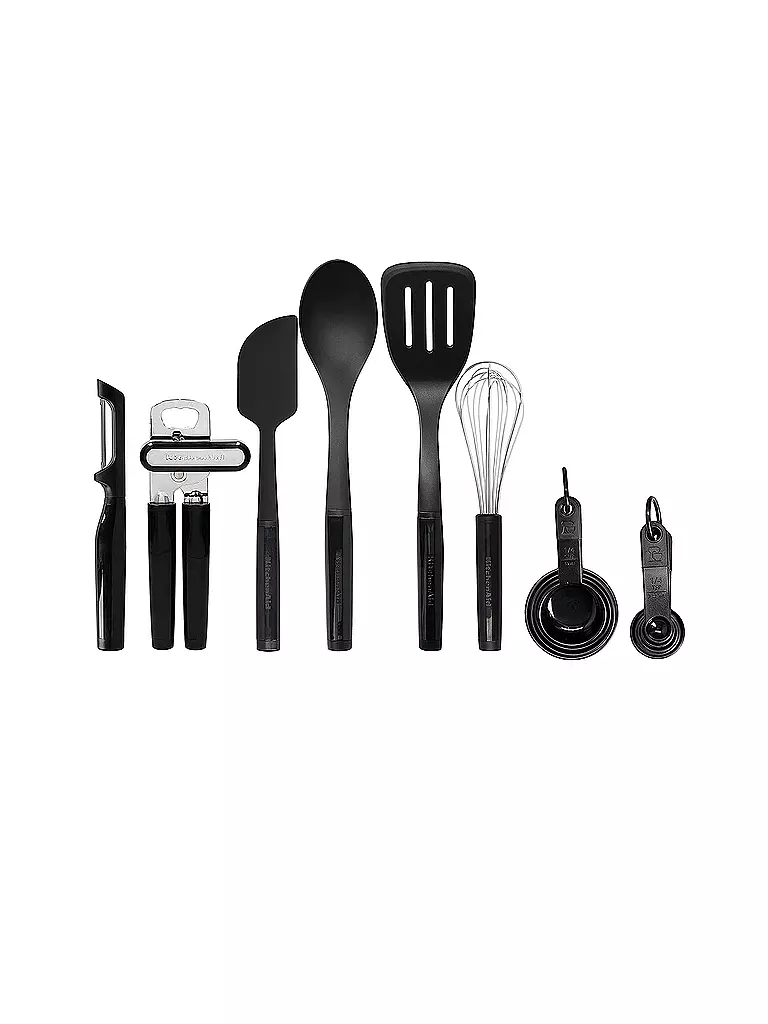 KITCHENAID | Küchenhelfer Set 15tlg  | schwarz
