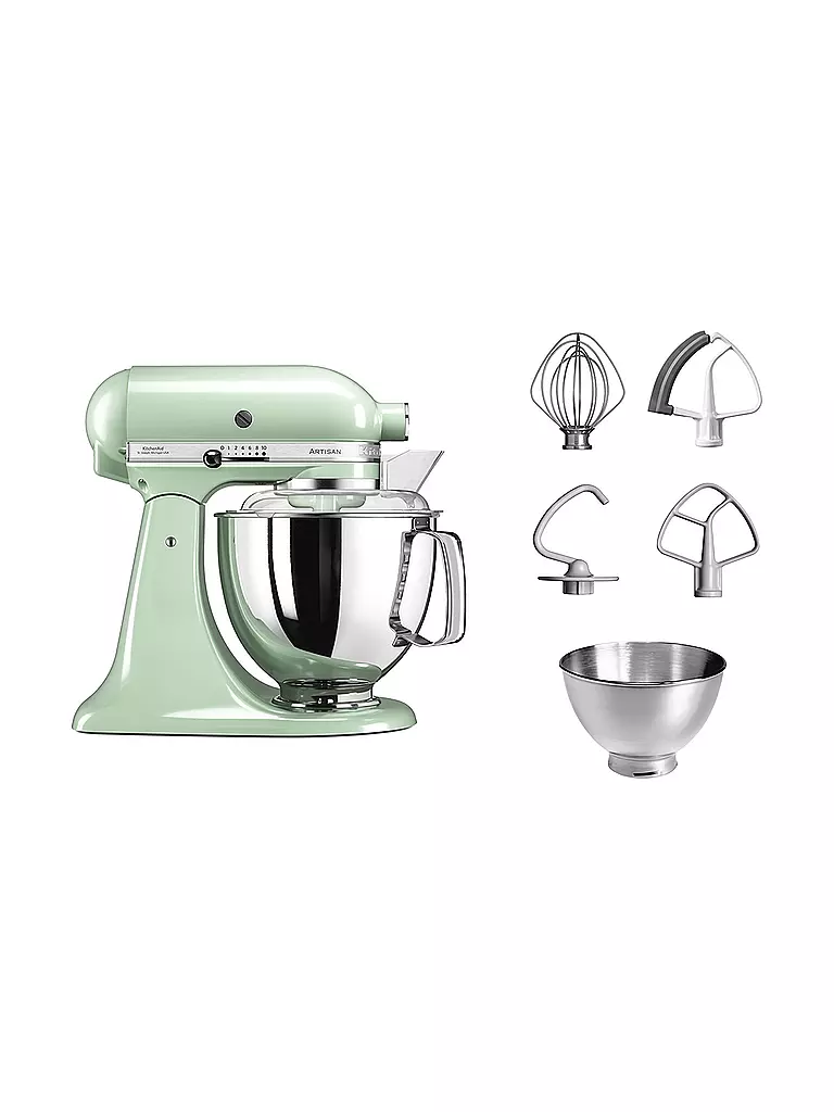 KITCHENAID | Küchenmaschine Artisan 175 4,8l 300 Watt 5KSM175PSEPT (Pistazie) | grün