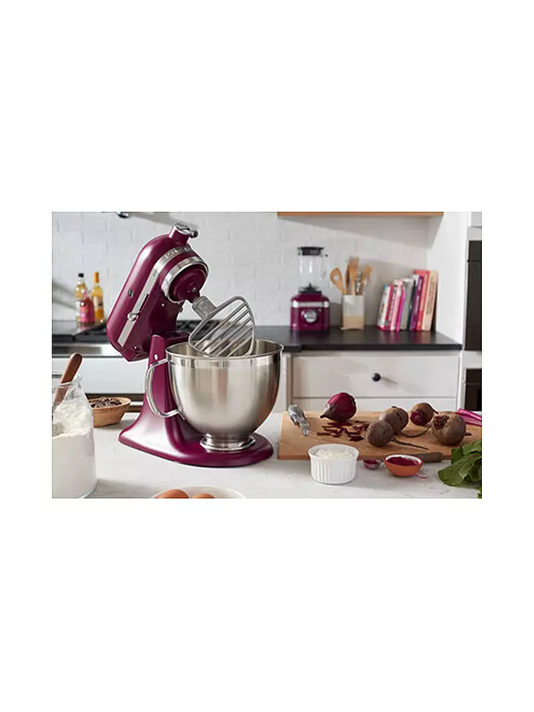 KITCHENAID | Küchenmaschine Artisan 195 4,8l 300 Watt 5KSM195PSEBE Beetroot | beere