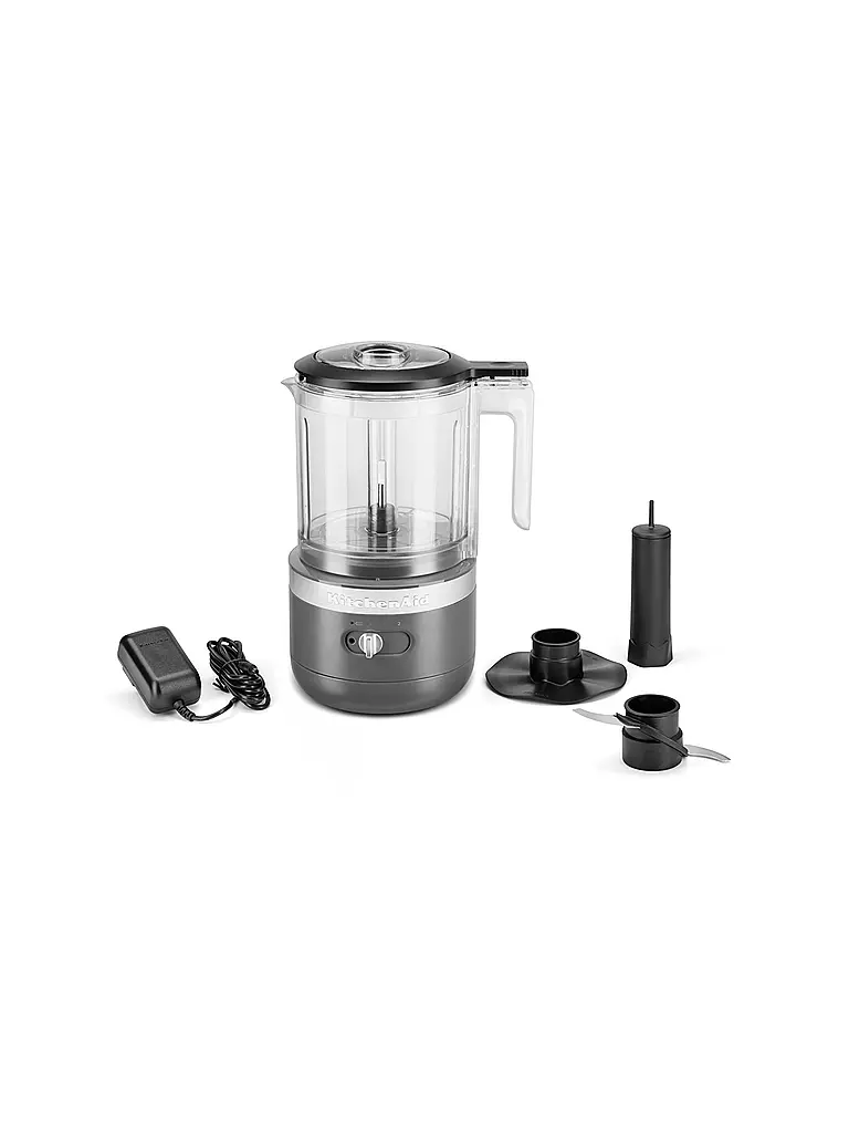 KITCHENAID | Kabelloser Zerkleinerer 5KFCB519EDG Dunkelgrau | grau