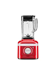 KITCHENAID | Standmixer Artisan 5KSB4026MS Medaillon Silber | rot