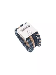 KKNEKKI | Haargummi 4er Pkg BUNDLE 10 | dunkelblau