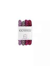 KKNEKKI | Haargummi 4er Pkg BUNDLE 10 | dunkelrot