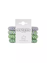 KKNEKKI | Haargummi 4er Pkg BUNDLE 10 | hellgrün