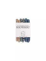 KKNEKKI | Haargummi 6er Pkg BUNDLE 4 | blau