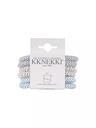 KKNEKKI | Haargummi 6er Pkg BUNDLE 4 | hellblau