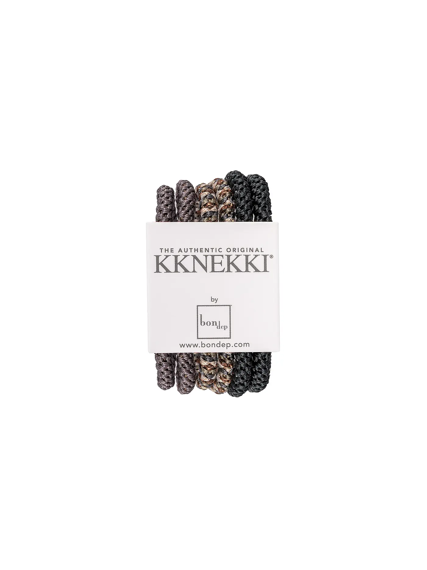KKNEKKI | Haargummi 6er Pkg BUNDLE 9 | schwarz
