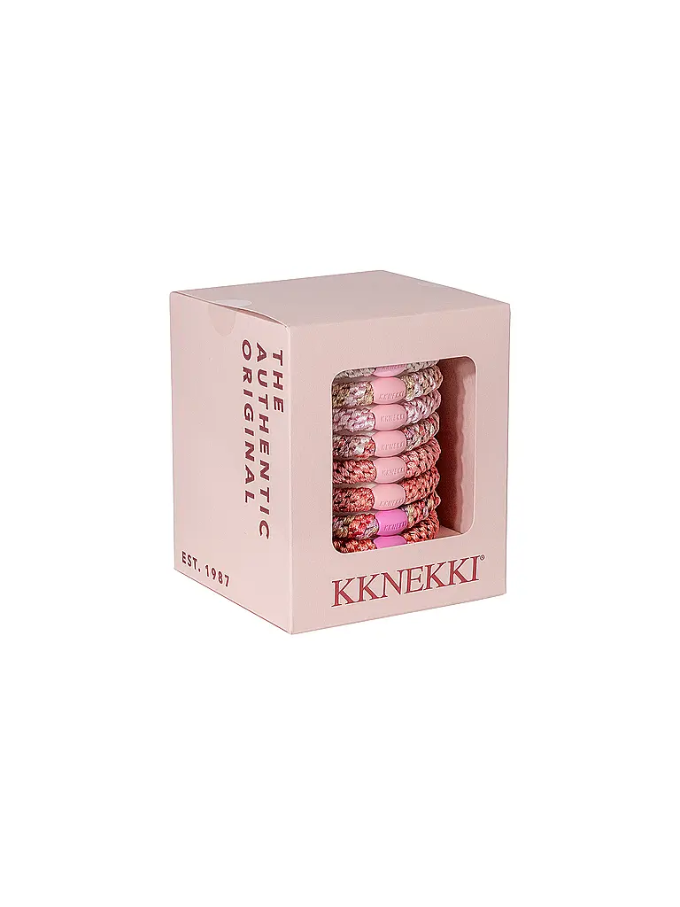 KKNEKKI | Haargummi 8er Pkg. BALLET EDITION | Rosa