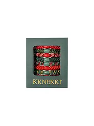 KKNEKKI | Haargummi 8er Pkg. PLUM EDITION | Rot