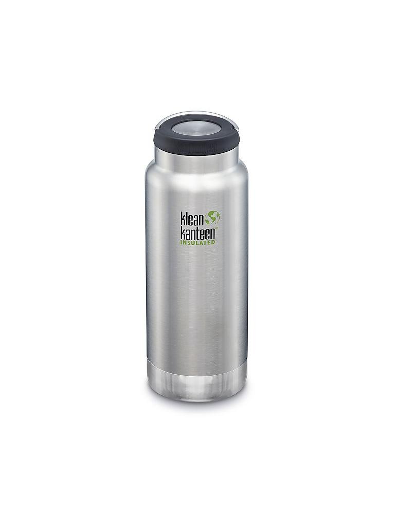 KLEAN KANTEEN | Trinkflasche TKWide vakuumisoliert 32 oz (946 ml) mit Loop Cap | silber