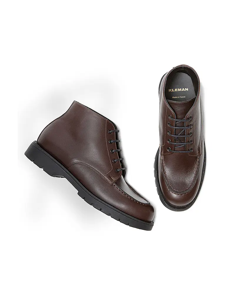 KLEMAN | Schnürboots OXAL KP | Braun
