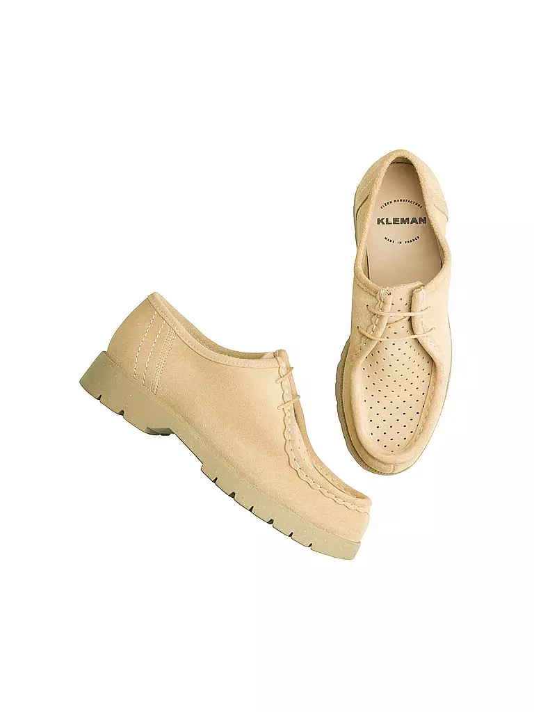 KLEMAN | Schnürschuhe PADROR V  | beige