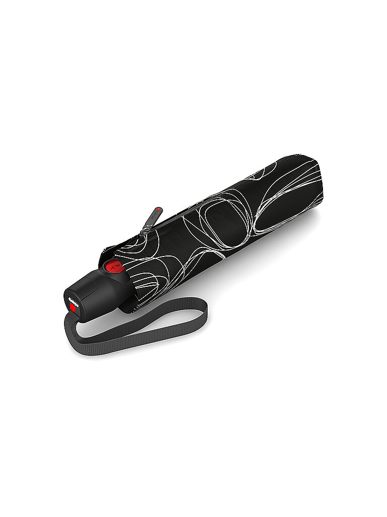 KNIRPS Taschenschirm T.200 MEDIUM DUOMATIC  schwarz