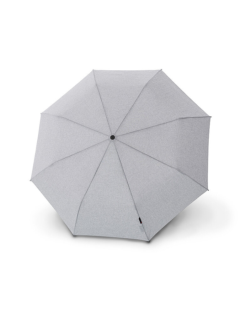 KNIRPS Regenschirm Chrome Matt Duomatic grau