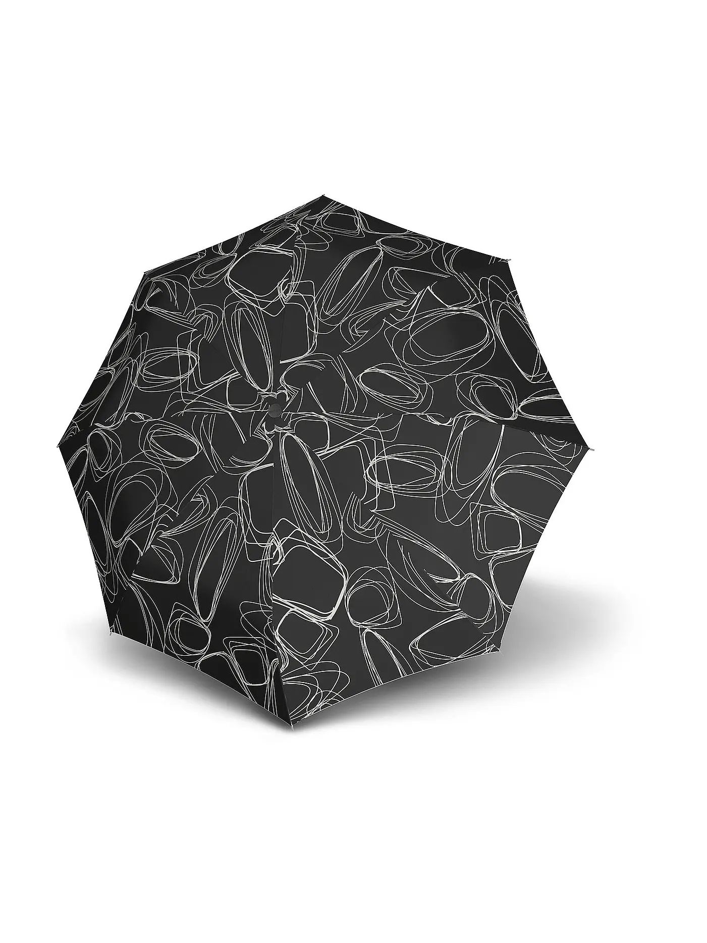 KNIRPS | Taschenschirm T.200 MEDIUM DUOMATIC  | schwarz