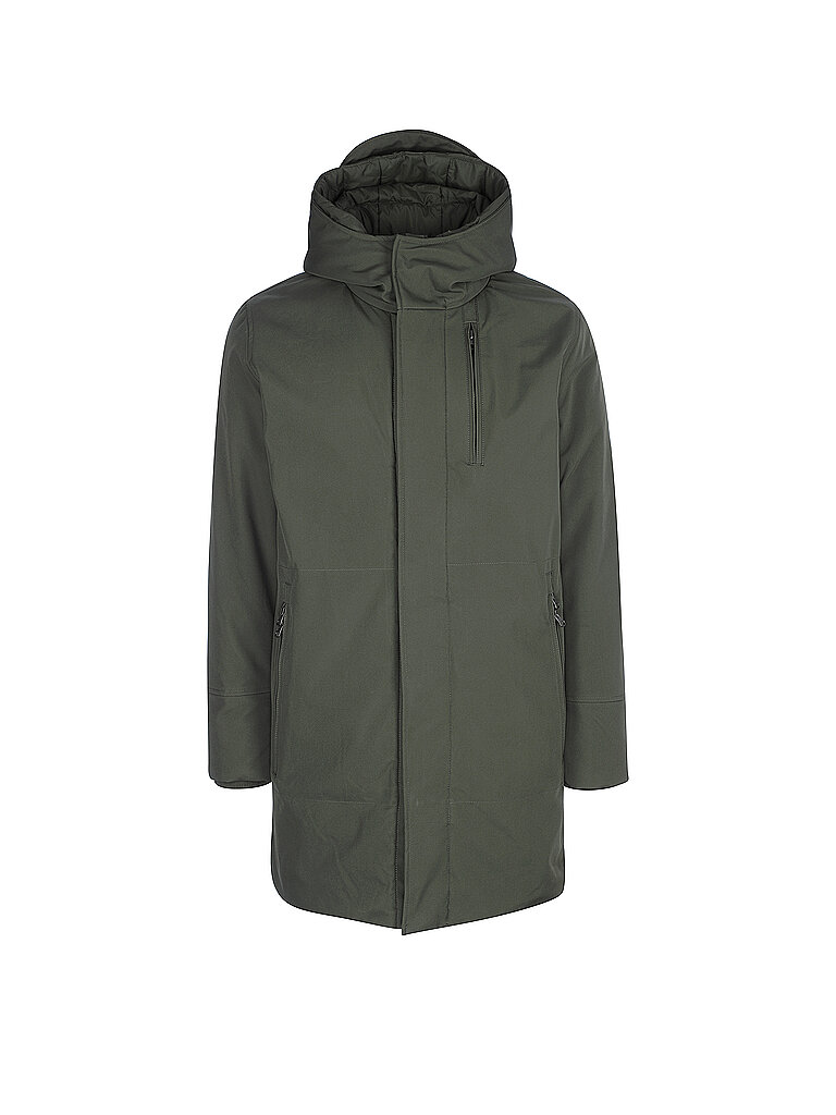 KNOWLEDGE COTTON APPAREL Softshell Parka grün | S
