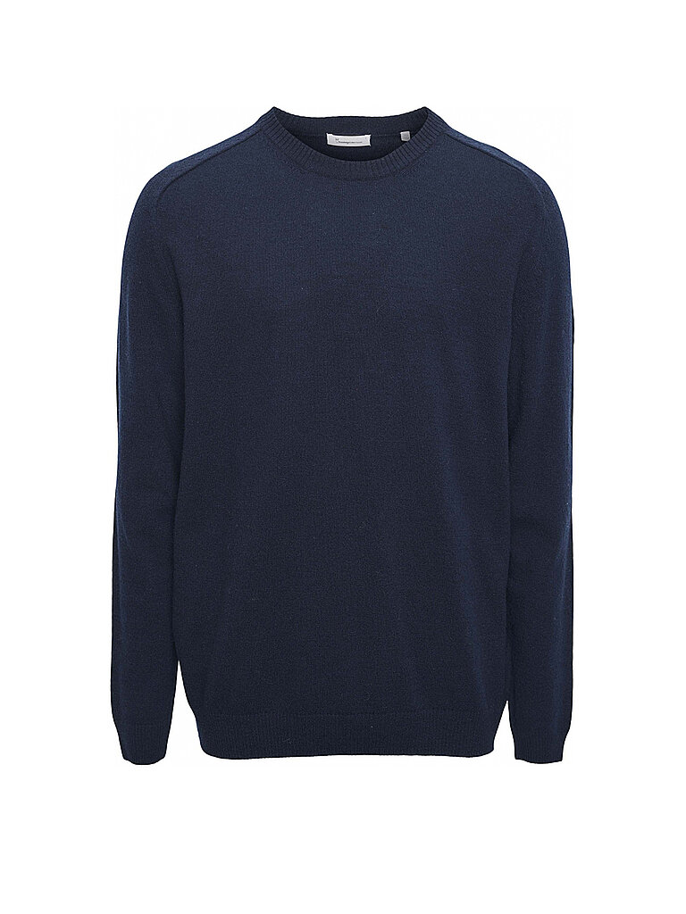 KNOWLEDGE COTTON APPAREL Pullover FIELD blau | S