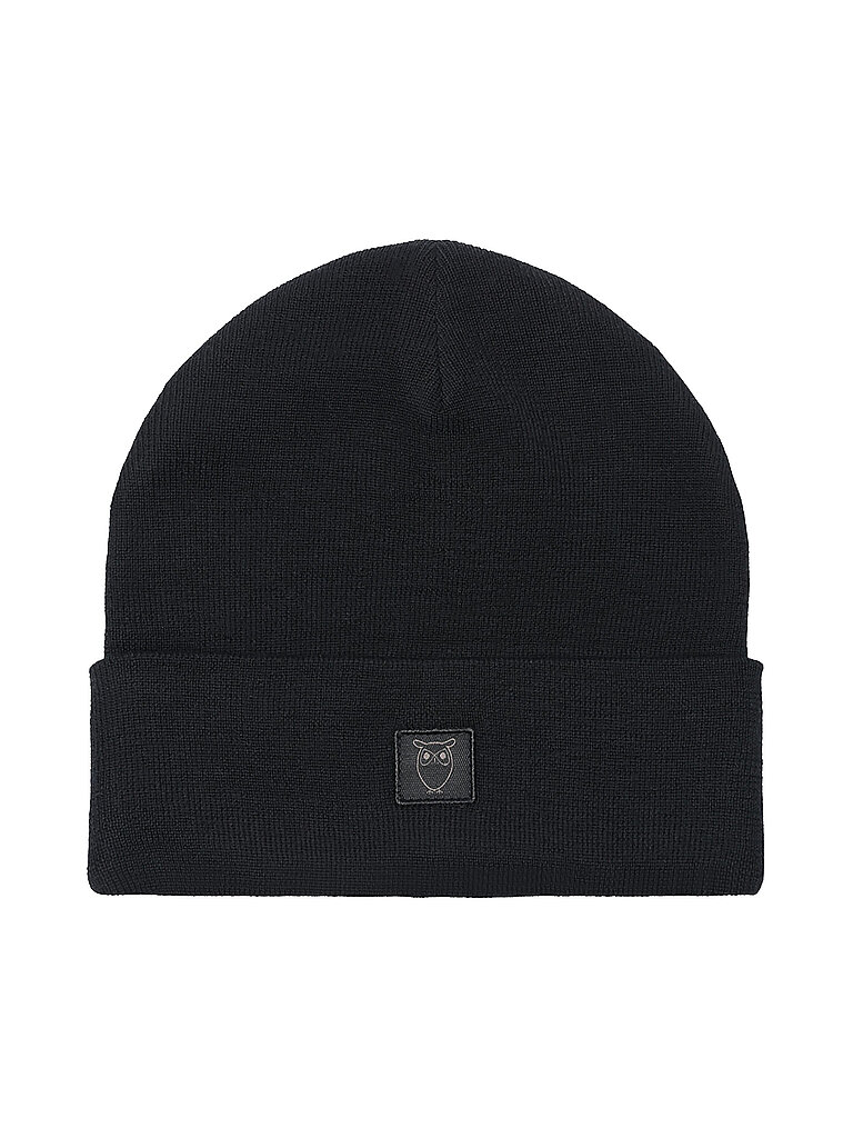 KNOWLEDGE COTTON APPAREL Mütze - Haube schwarz