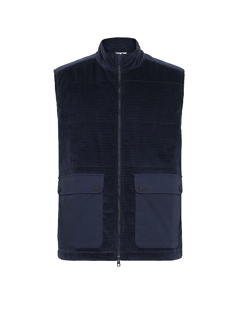 Cordgilet dunkelblau M herren