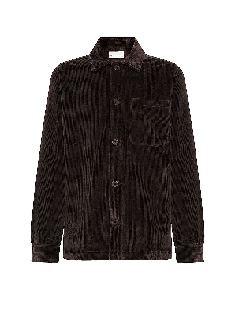 Overshirt braun L herren