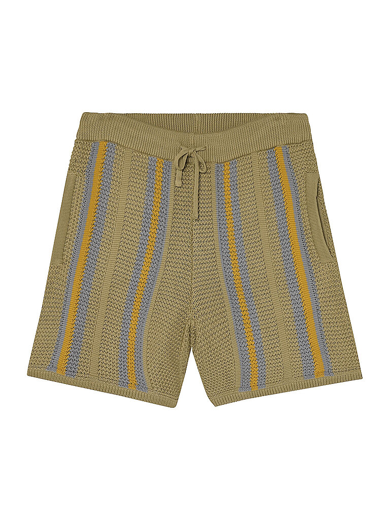 KNOWLEDGE COTTON APPAREL Strickshorts beige | S