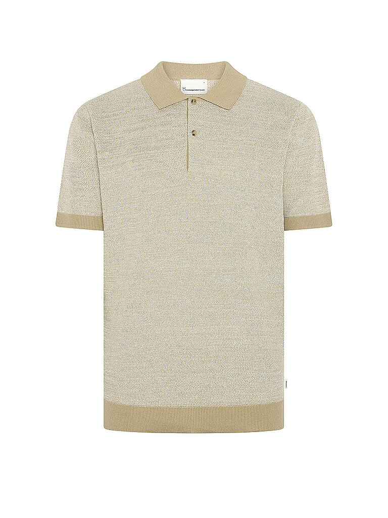KNOWLEDGE COTTON APPAREL Poloshirt  beige | XL