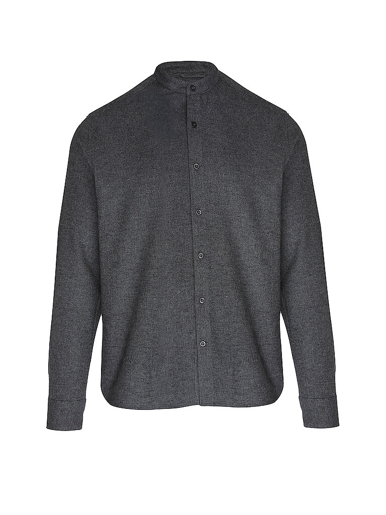 KNOWLEDGE COTTON APPAREL Flanellhemd  grau | S