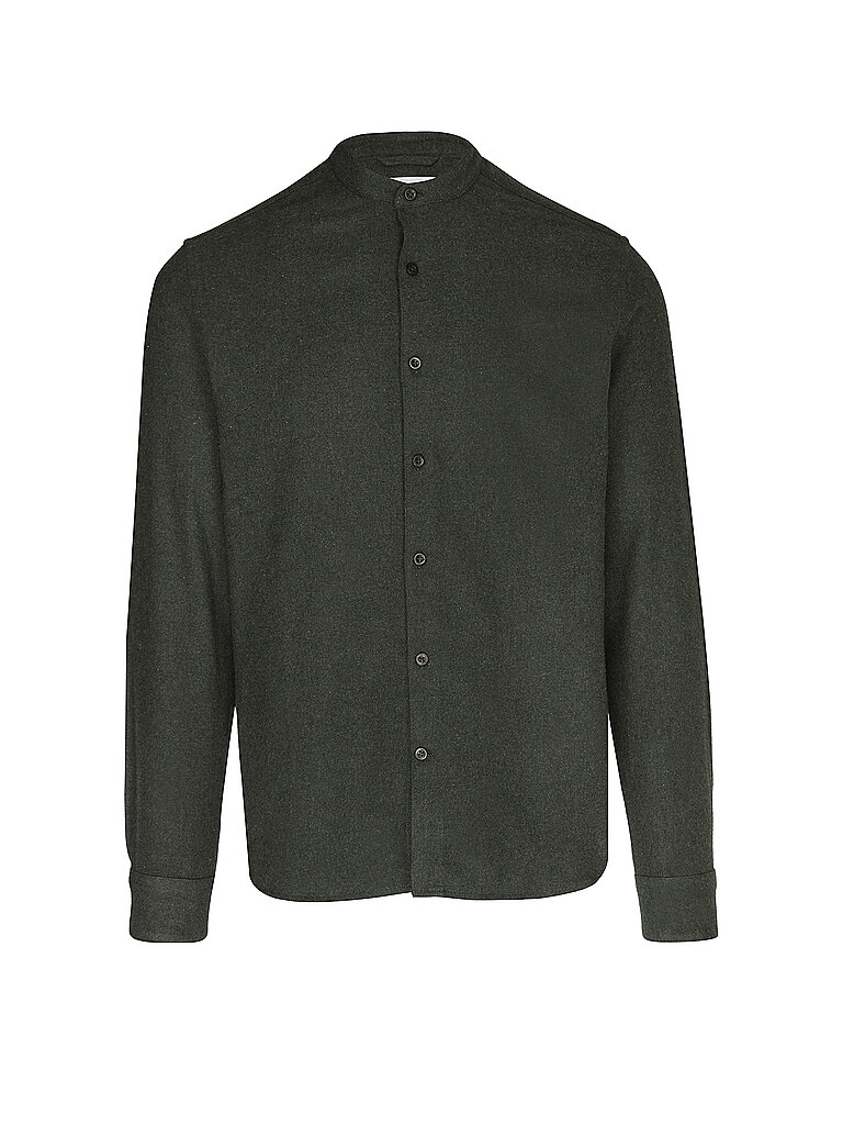 KNOWLEDGE COTTON APPAREL Flanellhemd  grün | S