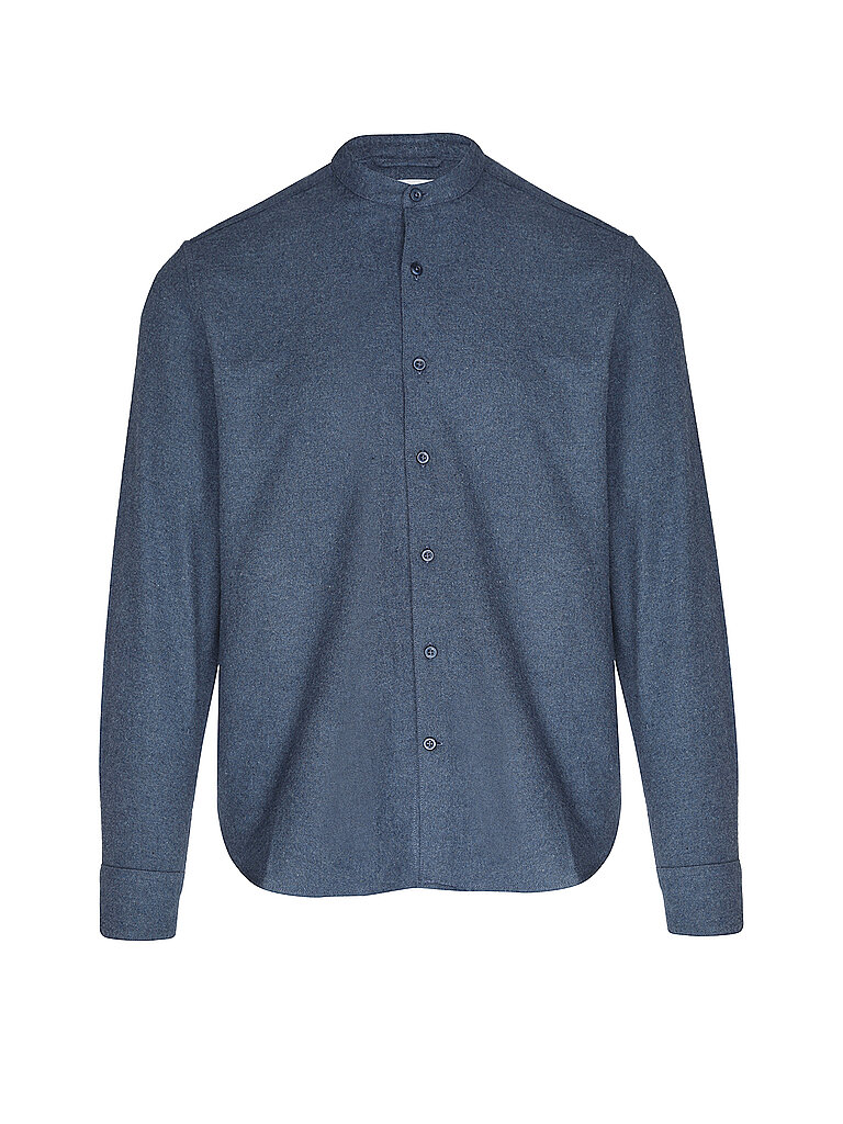 KNOWLEDGE COTTON APPAREL Flanellhemd  blau | S