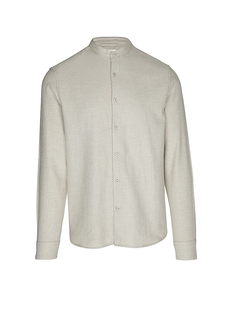 KNOWLEDGE COTTON APPAREL Flanellhemd  beige | S