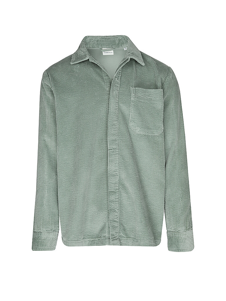 KNOWLEDGE COTTON APPAREL Overshirt  mint | S
