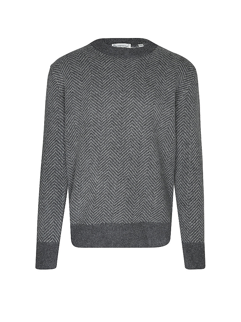 KNOWLEDGE COTTON APPAREL Pullover  grau | S