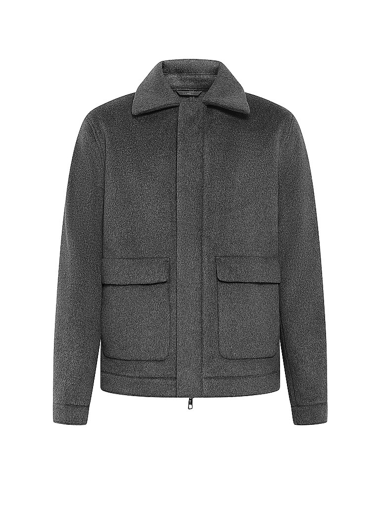 KNOWLEDGE COTTON APPAREL Overshirt  grau | L