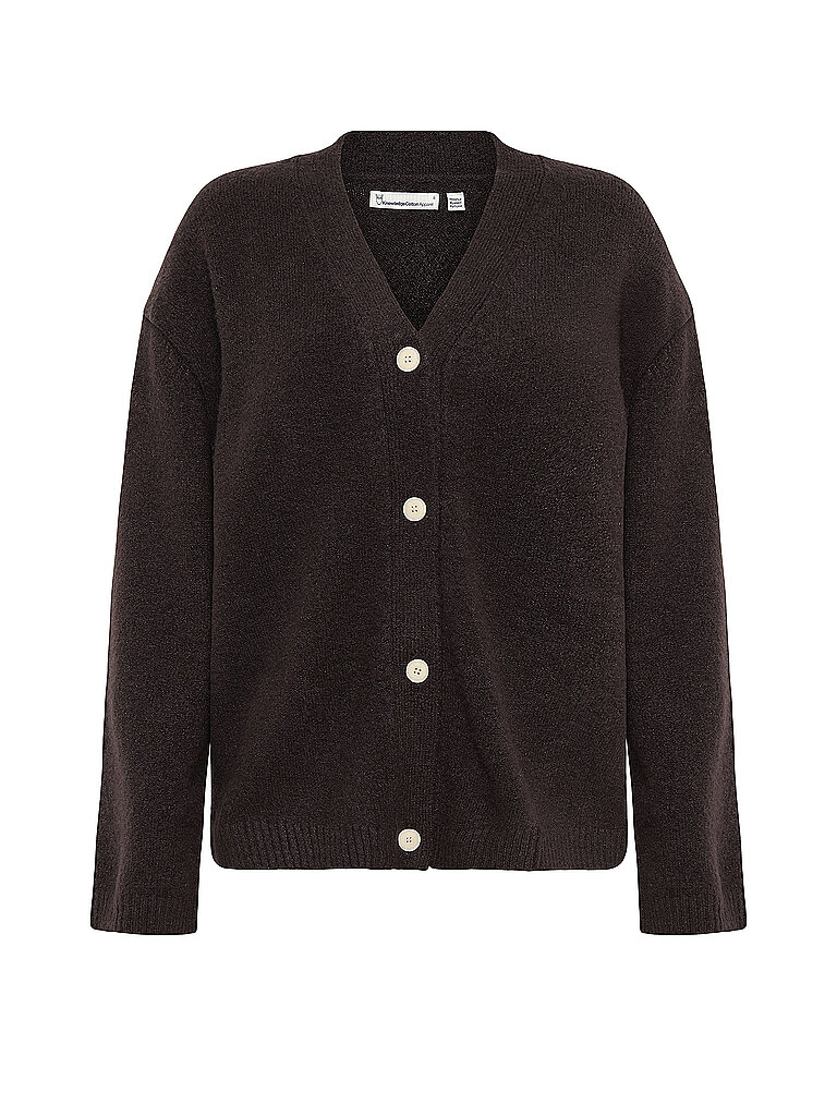 KNOWLEDGE COTTON APPAREL Cardigan braun | XL