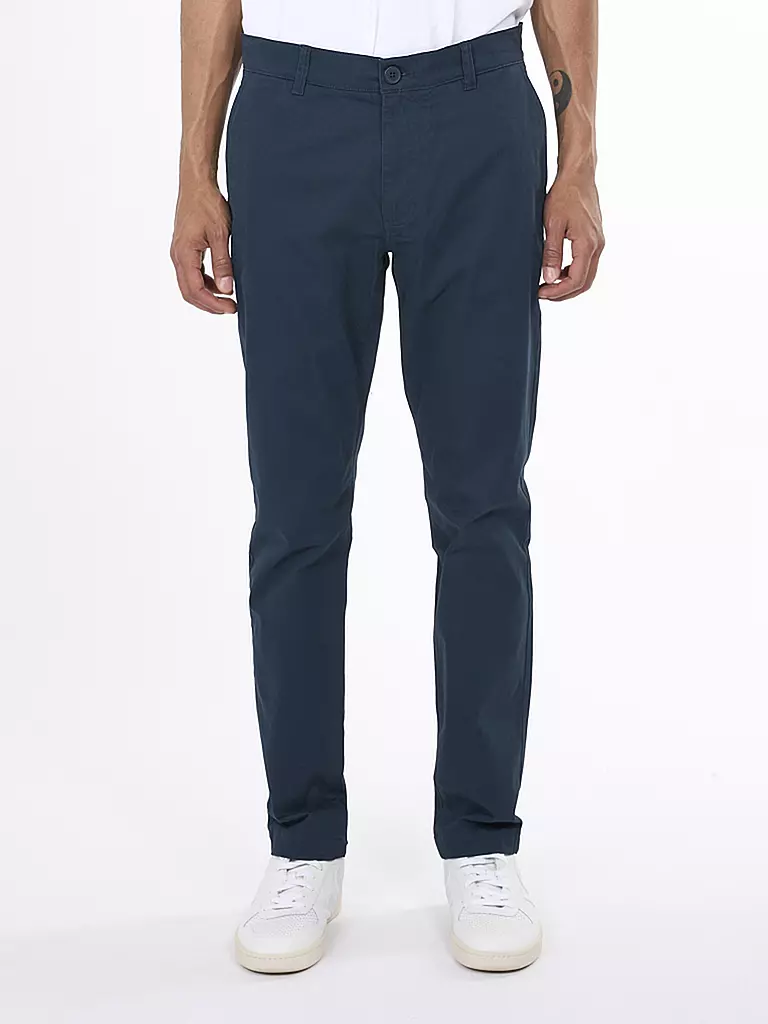 KNOWLEDGE COTTON APPAREL | Chino LUCA | blau