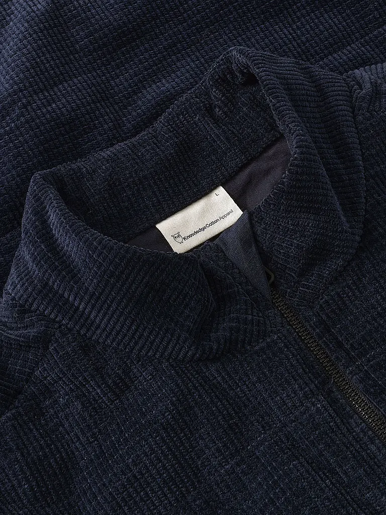 KNOWLEDGE COTTON APPAREL | Cordgilet | Blau