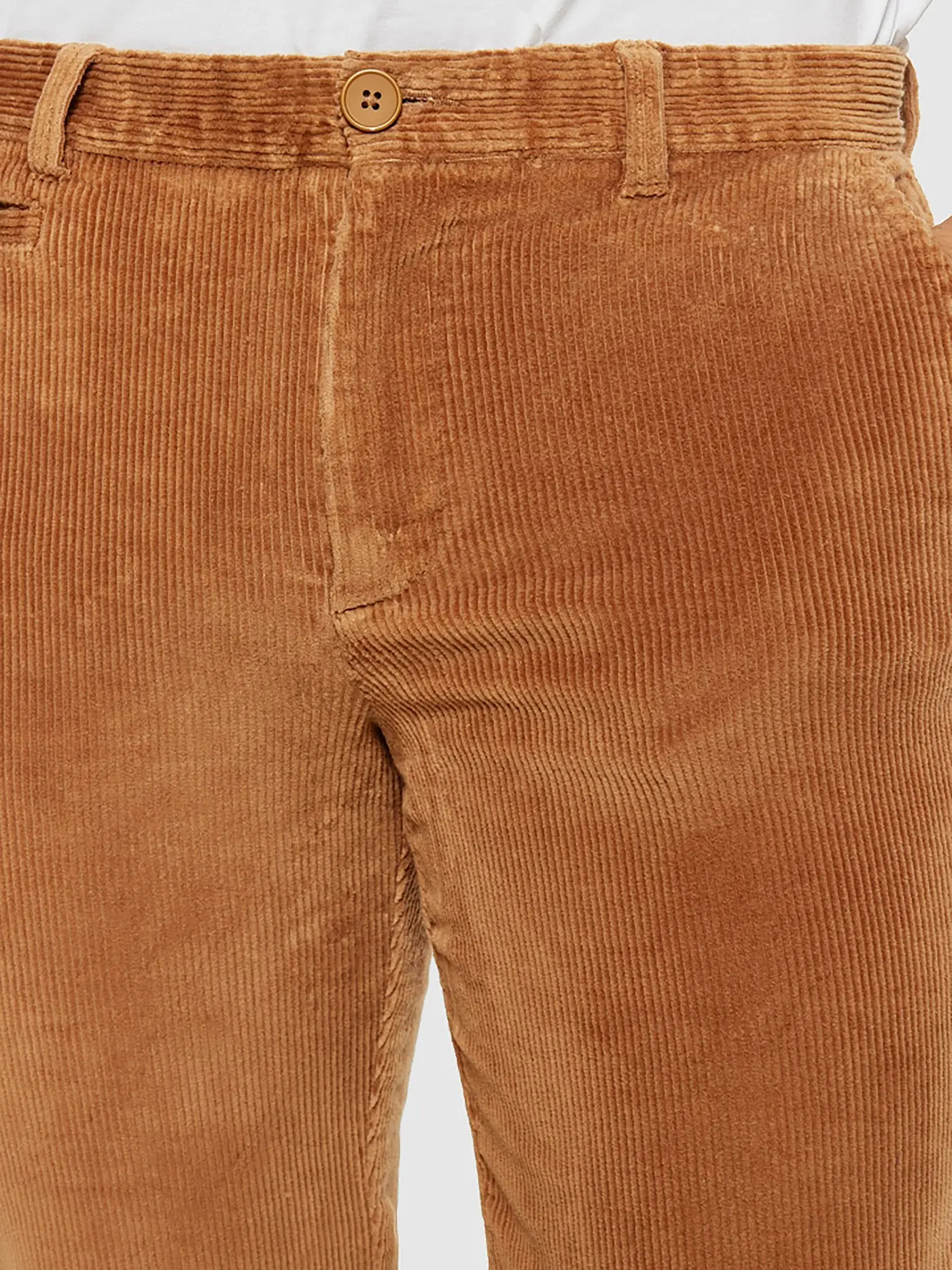 KNOWLEDGE COTTON APPAREL | Cordhose Straight Fit CHUCK | camel
