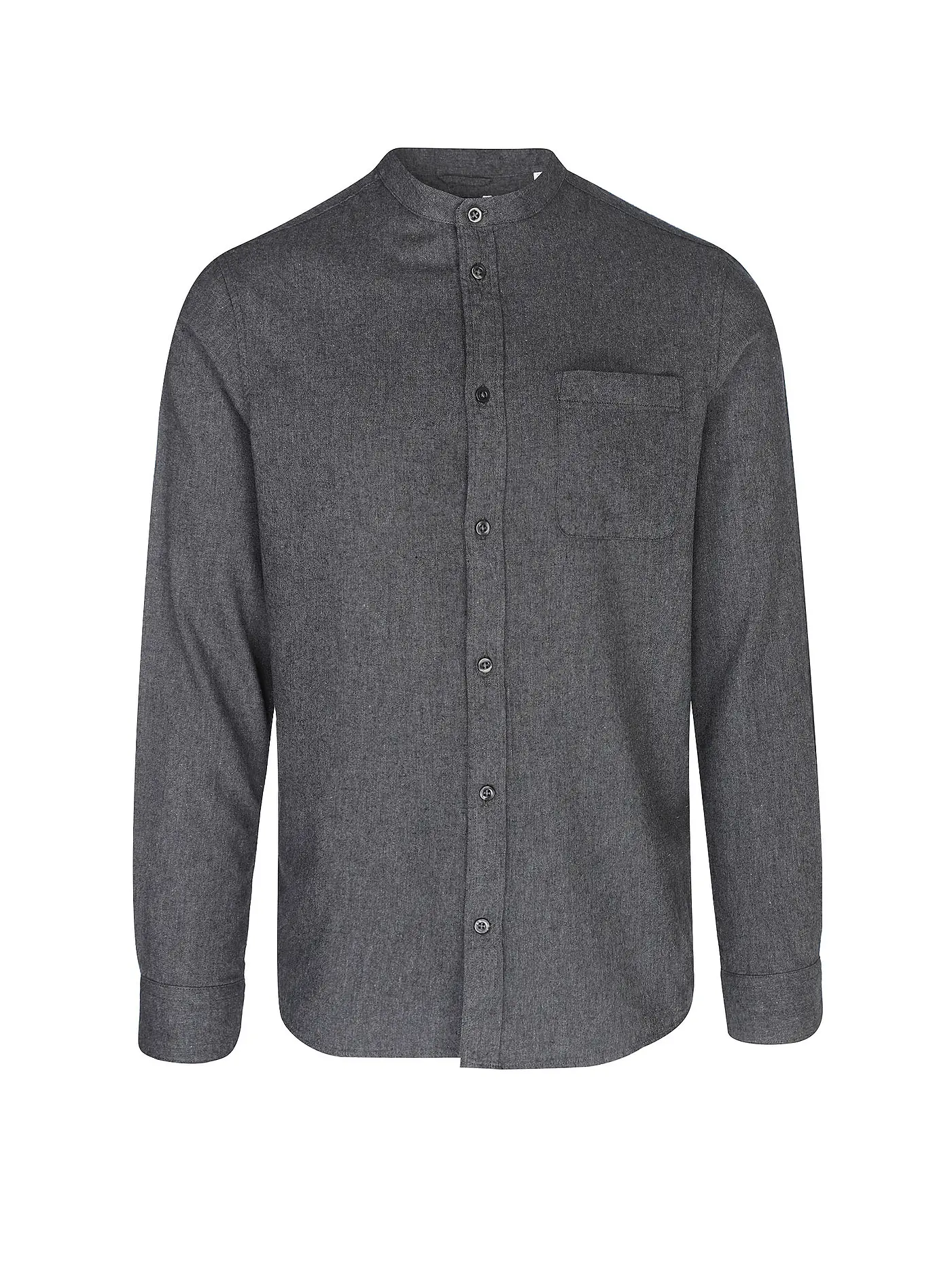 KNOWLEDGE COTTON APPAREL | Flanellhemd  | grau