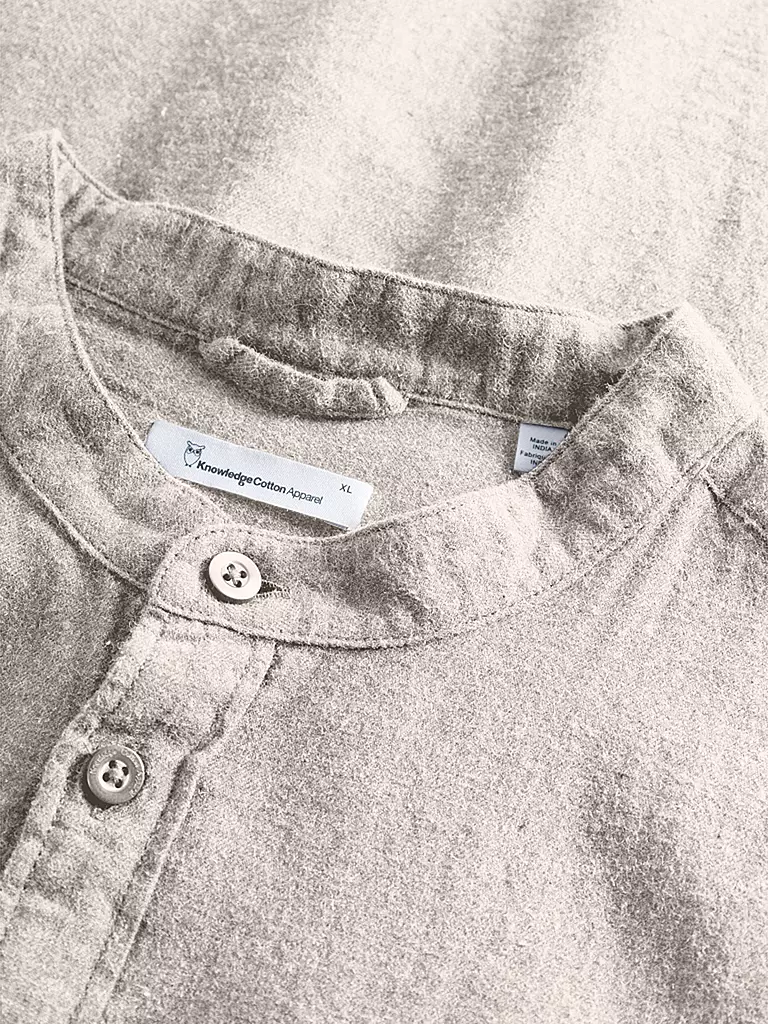 KNOWLEDGE COTTON APPAREL | Flanellhemd | grün