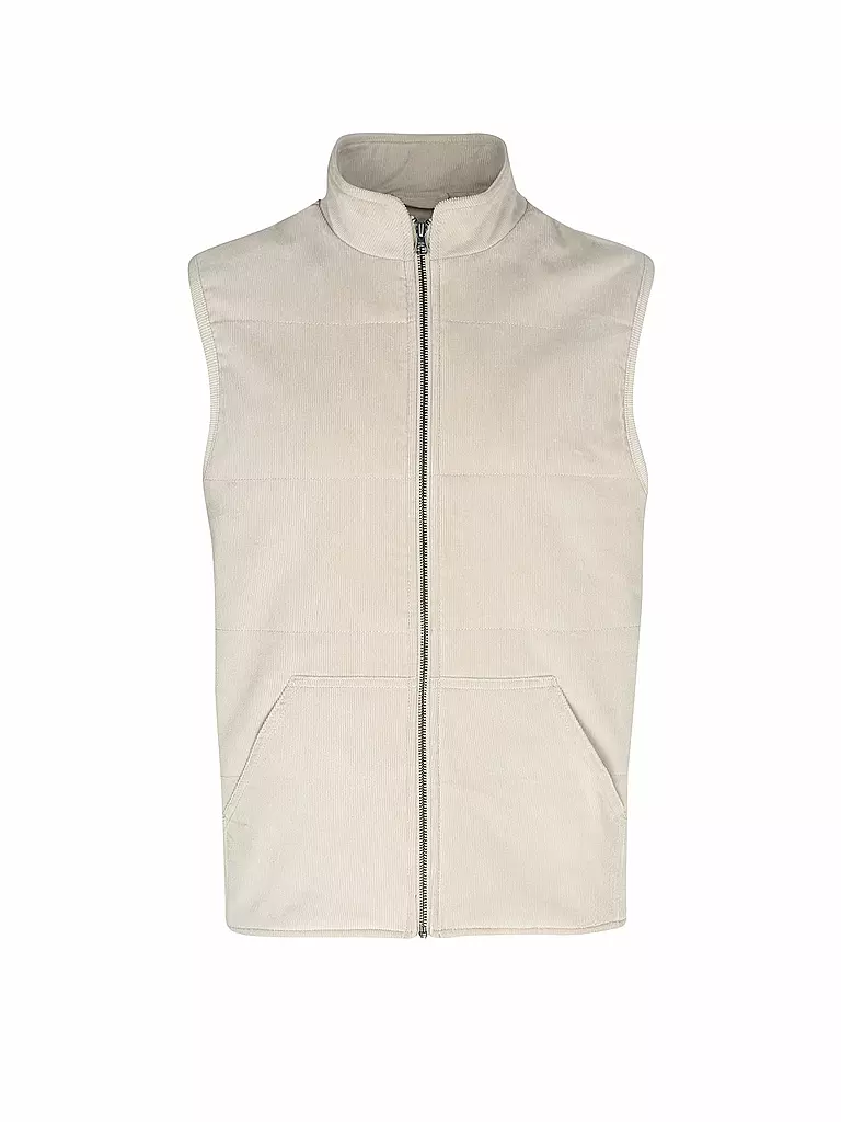 KNOWLEDGE COTTON APPAREL | Gilet RAILS  | beige