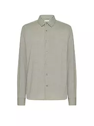 KNOWLEDGE COTTON APPAREL | Hemd Regular Fit  | olive