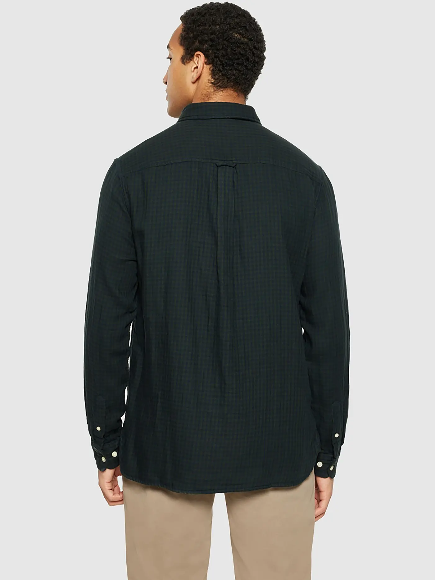 KNOWLEDGE COTTON APPAREL | Hemd Regular Fit  | grün